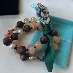 BOHO‎ Beaded Bracelet Set
